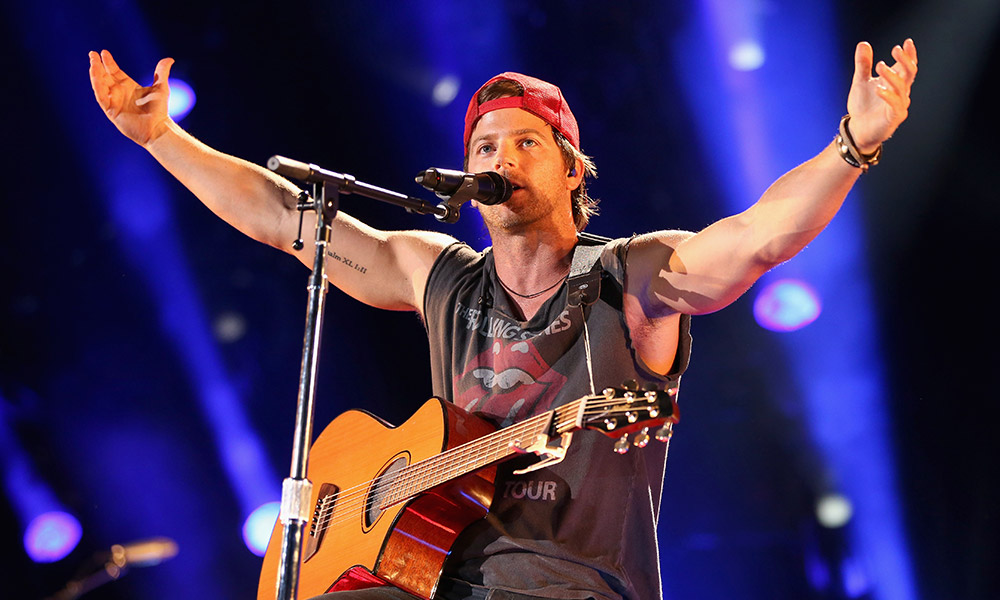 Kip Moore with Maggie Rose